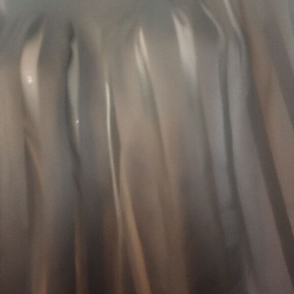 Nipon Blouse sheer striped long sleeve top with accent - Picture 3 of 9